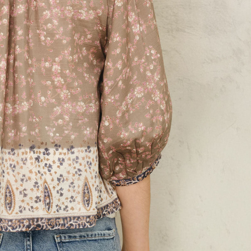M.A.B.E Bani Print Jacket in Multi