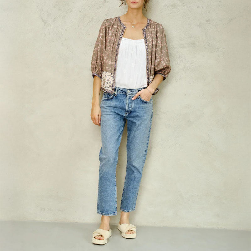 M.A.B.E Bani Print Jacket in Multi