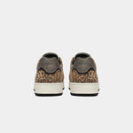 D.A.T.E Base Mixed Sneakers in Leopard