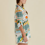 BETTY BASICS Mills Shirt in Paradise Print