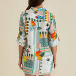 BETTY BASICS Mills Shirt in Paradise Print