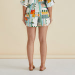 BETTY BASICS Malta Shorts in Paradise Print