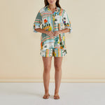 BETTY BASICS Malta Shorts in Paradise Print