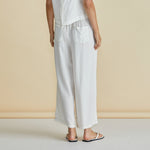 BETTY BASICS Copacabana Relax Pant in White
