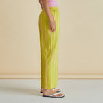 BETTY BASICS Hayman Stripe Pant in Yellow/Pink