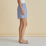 BETTY BASICS Jovie Stripe Shorts in Navy