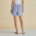 BETTY BASICS Jovie Stripe Shorts in Navy