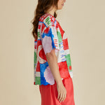BETTY BASICS Scarlett Shirt in Seashell Print