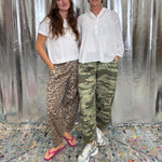 BLACK COLOUR BCAbbie Barrel Pant in Light/Leo