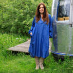 BLACK COLOUR Alison Denim Dress in Denim Blue