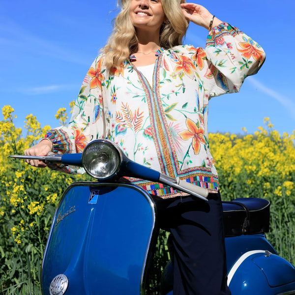 BLACK COLOUR BCArt Blouse in Warm/Orange