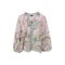 BLACK COLOUR BCBetty Oversize Paisley Print Blouse in Rose