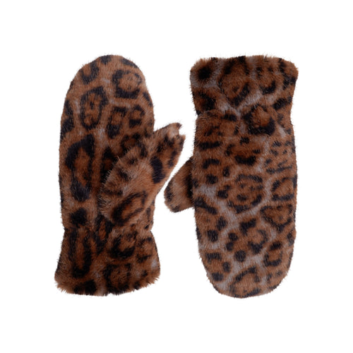 BLACK COLOUR Blaze Soft Mittens in Mocca Leo