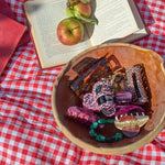 BLACK COLOUR BCBerlin Animal Hair Claw in Camel/Leo