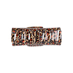 BLACK COLOUR BCBerlin Animal Hair Claw in Camel/Leo