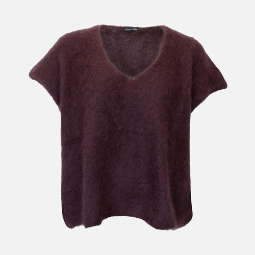 BLACK COLOUR BCBjoerk Knitted Vest in Coffee