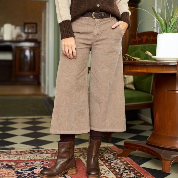 BLACK COLOUR BCCora Culotte Pant in Light Nougat