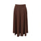 BLACK COLOUR BCDavina Split Skirt in Coffee