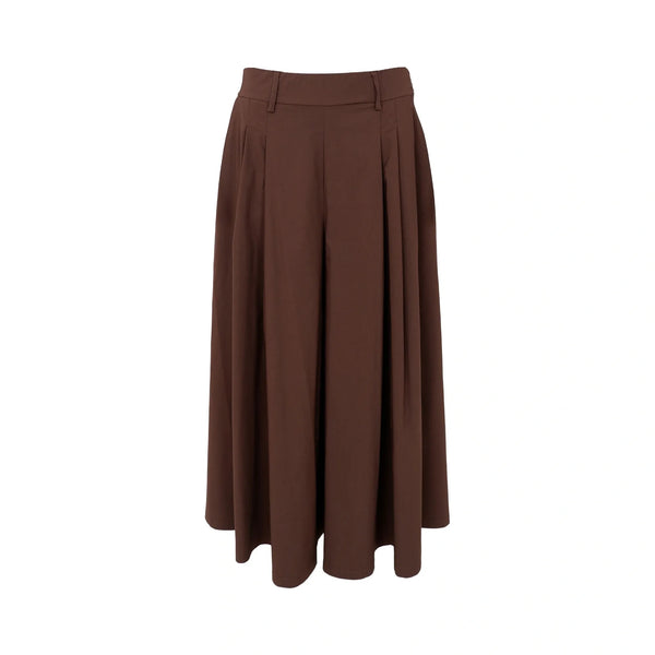BLACK COLOUR BCDavina Split Skirt in Coffee