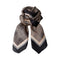 BLACK COLOUR BCDELL Mini Stripe Scarf in Black