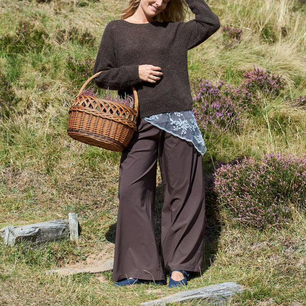 BLACK COLOUR BCDell LS Knit Jumper in Mocca