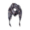 BLACK COLOUR BCFenella Mini Scarf Double Layer in Navy Paisley