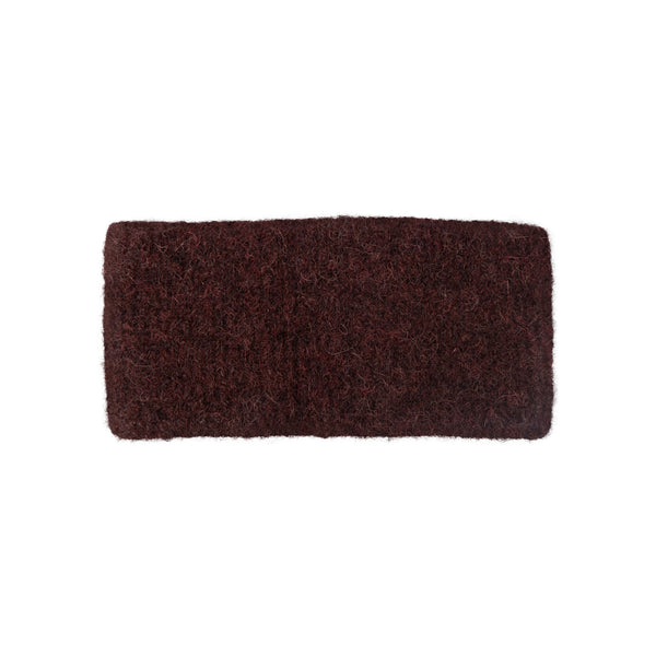 BLACK COLOUR Ginger Rib Headband in Mocca
