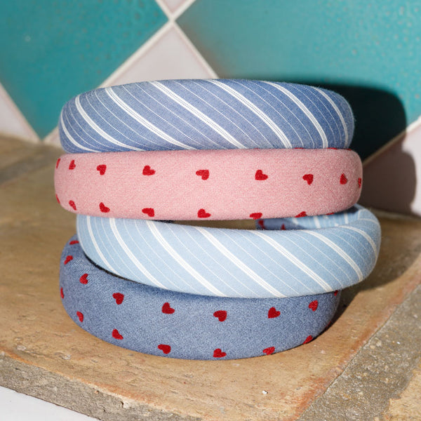 BLACK COLOUR BCLENNOX headband in Dk. Blue