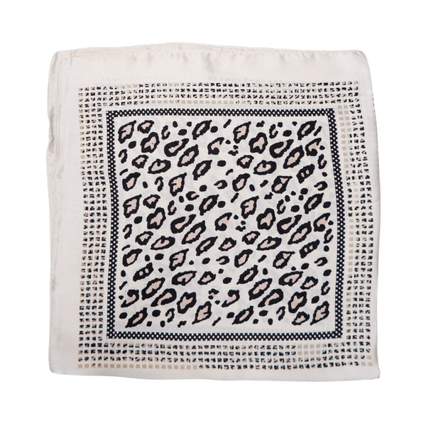 BLACK COLOUR BCLEONORA mini scarves in Lt. Leo