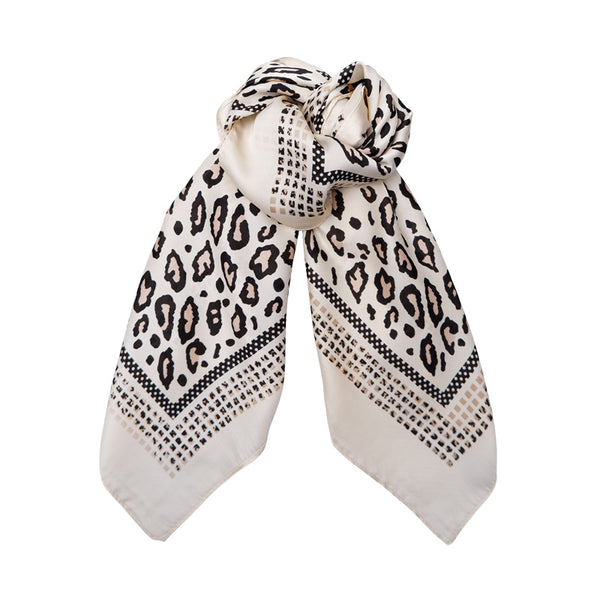 BLACK COLOUR BCLEONORA mini scarves in Lt. Leo
