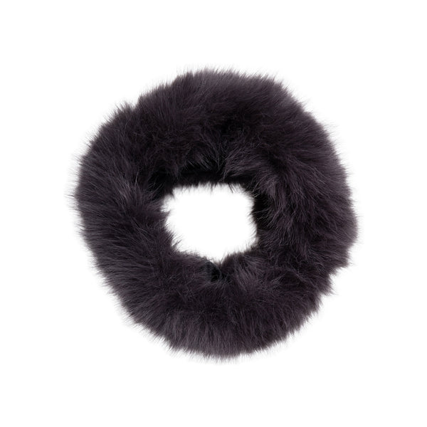 BLACK COLOUR Lida Soft Headband in Asphalt