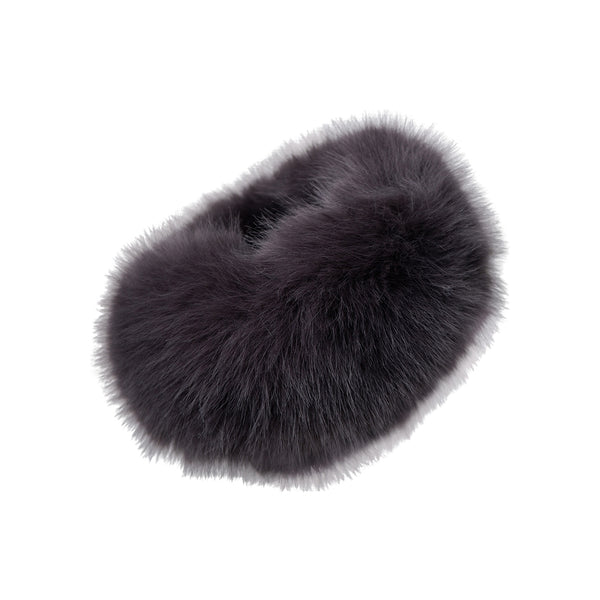 BLACK COLOUR Lida Soft Headband in Asphalt