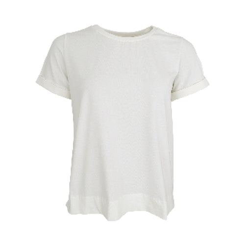 BLACK COLOUR BCMay Loose Blouse in White
