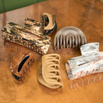 BLACK COLOUR BCMiran Matt Hair Claw in Light Brown