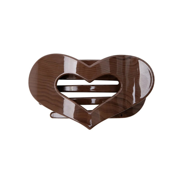 BLACK COLOUR BCVictorine Hair Claw in Coffee