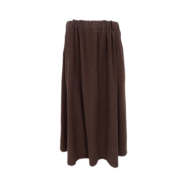 BLACK COLOUR BCVirginia Corduroy Skirt in Coffee