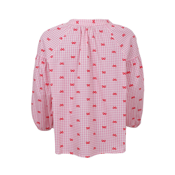BLACK COLOUR BCWITTY shirt blouse in Pink Bow