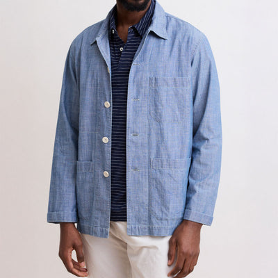 HARTFORD Perry Overshirt in Indigo
