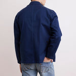 HARTFORD Joe Woven Jacket in Navy