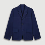 HARTFORD Joe Woven Jacket in Navy