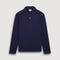 HARTFORD Polo Sweatshirt in Navy