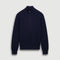 HARTFORD Pique Trucker Pullover in Navy