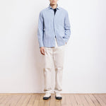 HARTFORD Paul Pat Shirt in Storm Blue