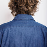 HARTFORD Paul Cotton Shirt in Indigo