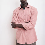 HARTFORD Paul Cotton Shirt in Red