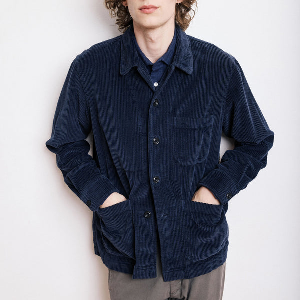 HARTFORD Petty Pat Jacket in Dark Navy