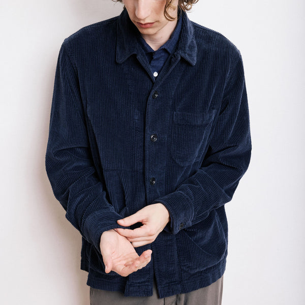 HARTFORD Petty Pat Jacket in Dark Navy