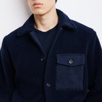 HARTFORD Utility Jacket in Navy