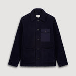 HARTFORD Utility Jacket in Navy