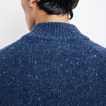 HARTFORD Donegal Trucker Pullover in Indigo